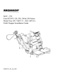 REDEKOP Case IH AFX 250 Series Installation Manual