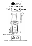 ANLU APW-VAS-130P Operator's Manual