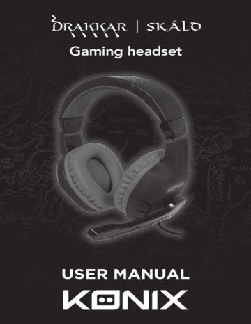 KONIX 3328170242622 Gaming Headset Manual | Manualzz