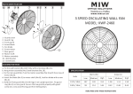 MIW KWP-2460 Manual