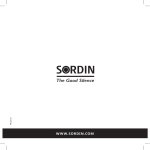 Sordin left/RIGHT Active CutOff Pro Manuale utente - Protezione acustica elettronica