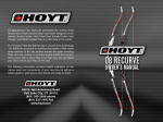 Hoyt 08 Recurve Owner's Manual