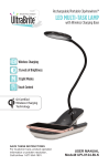 UltraBrite ClipAnywhere UPL0124-BLK User Manual