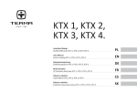 TERMA KTX 1, KTX 3, KTX 4, KTX-2 User Manual