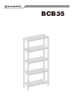 SONGMICS BCB35 Manual: Assembly, Maintenance &amp; Safety Instructions