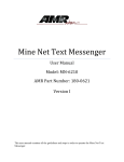 AMR MN-6210 User Manual