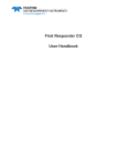 Teledyne First Responder CG User Handbook Manual