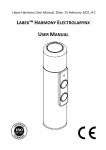 Labex HARMONY ELECTROLARYNX User Manual