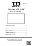 TD Systems K55DLM7U User Manual
