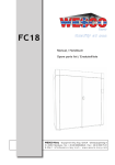WESCO NAVY FC18 Manual