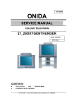 MIRC ONIDA 29OXYGENTHUNDER Service Manual