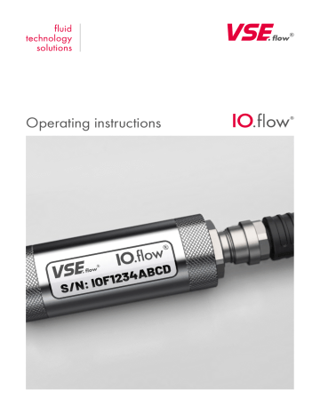 vse IO.flow Operating Instructions Manual | Manualzz
