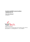 YaliTech LAQUAact-PC110 Instruction Manual