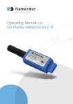 BST Solutions Flamonitec KLC 11 Manual - UV Flame Detector Instructions