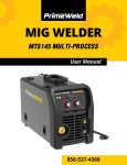 PrimeWeld MULTI-PROCESS MTS145 User Manual | Welding System