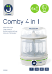 J BIMBI Comby 4 in 1 User Manual