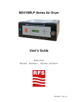 BD210WLP Series Air Dryer User Manual - RFS
