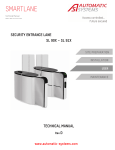 SMARTLANE SL 91X Technical Manual - Automatic Systems