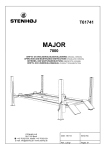 Stenhoj MAJOR 7000 Operation And Maintenance Instructions