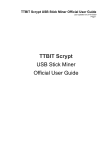 TTBIT Scrypt USB Miner Official User Manual
