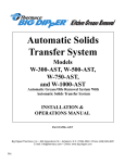 Thermaco Big Dipper W-750-AST Manual - Grease &amp; Oil Removal System