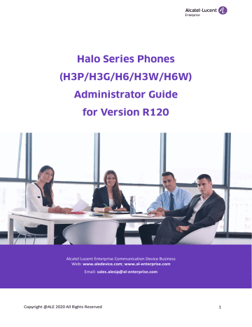 Alcatel-Lucent Halo H6W Administration Manual | Manualzz