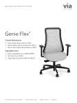 Via Seating Genie Flex Adjustment Manual