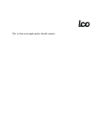 ICO VKP1010 Quick Start Manual