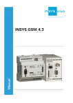 INSYS GSM 4.3 Compact Manual - Download &amp; Read Online