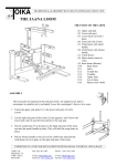 Toika JAANA Quick Start Manual - Download Weaving Loom Instructions