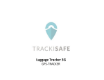 TrackiSafe Luggage Tracker 3G Manual -  View Online &amp; Download