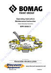 BPR 60/65 D Vibratory Plate: AI Chat &amp; PDF Access