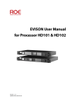 EVISION HD101, HD102 User Manual: AI Chat &amp; PDF Access
