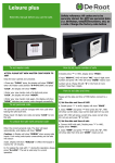 Leisure Plus Safes User Manual: AI Chat &amp; PDF Access