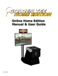 Golden Tee Home Edition Showpiece User Manual | AI Chat &amp; PDF Download