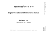 MaxxForce DT, 9 &amp; 10 Engine Manual with AI Chat