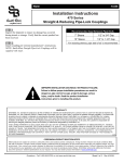 Smith-Blair 470 Series Installation Instructions