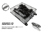 SOUNDIGITAL 250.1D NANO Owner's Manual