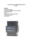 Veepeak OBDCheck BLE Plus User Manual - OBD2 Bluetooth Scanner