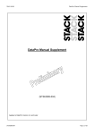Stack DATAPRO 3/4 Owner's Manual - Read, Download &amp; Ask