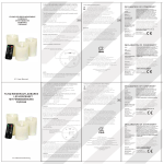 FlinQ Oplaadbare Kaarsenset Owner's Manual - FlinQ Products