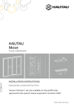 HAUTAU Move Salamander evolutionDrive Plus+ Installation Instructions