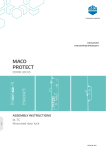 Protect M-TS Motorised Door Lock Installation Instructions