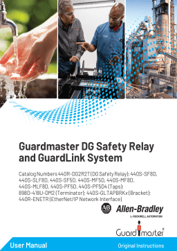 Allen-Bradley Guardmaster DG Safety Relay and GuardLink System User Manual