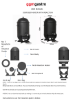 GGMgastro 5 Dispenser Heater User Manual