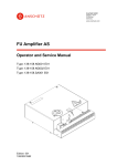 Ansch&uuml;tz 139-158 FU Amplifiers: AI Chat &amp; PDF Access