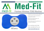 Med-Fit KTR-2492 TENS User Manual + AI Chat