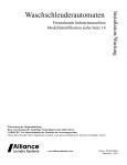 Unimac UYT100V Softmount Waschmaschine Benutzerhandbuch