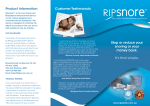 Ripsnore Mandibular Device User Manual: AI Chat &amp; PDF