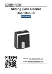 GATEXPERT GA1000AC Sliding Gate Opener: AI Chat &amp; PDF Access